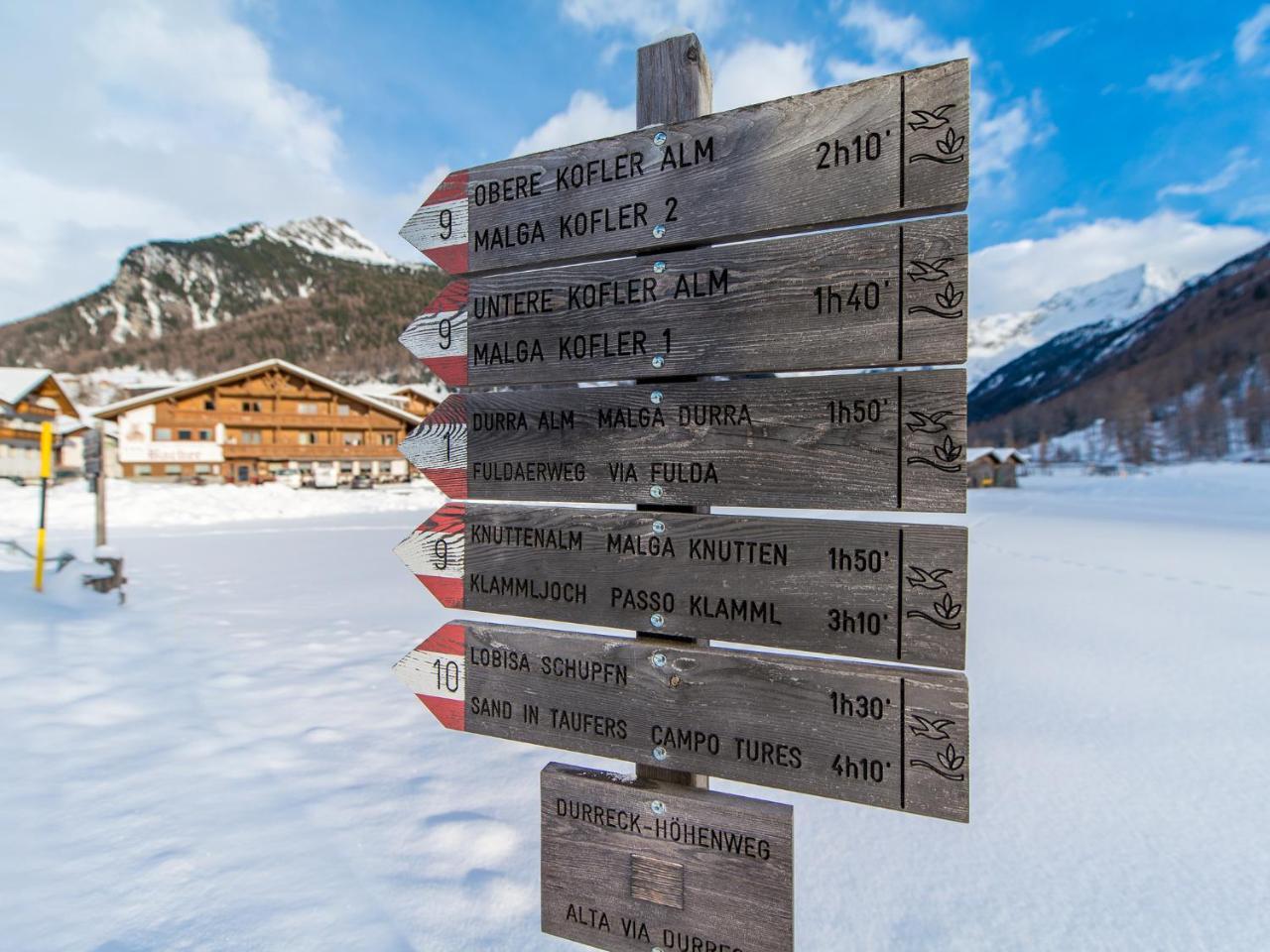 Hotel Bacher Riva di Tures Exteriér fotografie